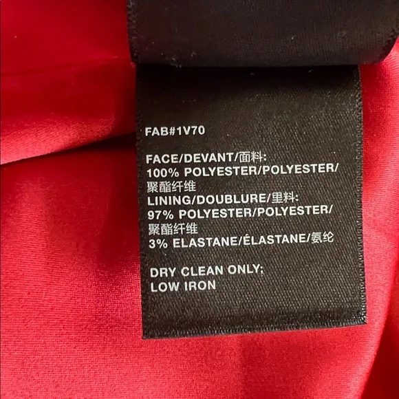 Lafayette 148 New York Sleeveless Fit-&-Flare Dress $1698 Size 6 red‎ black